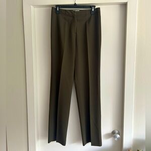 Brooks Brothers stretch olive green wool slacks